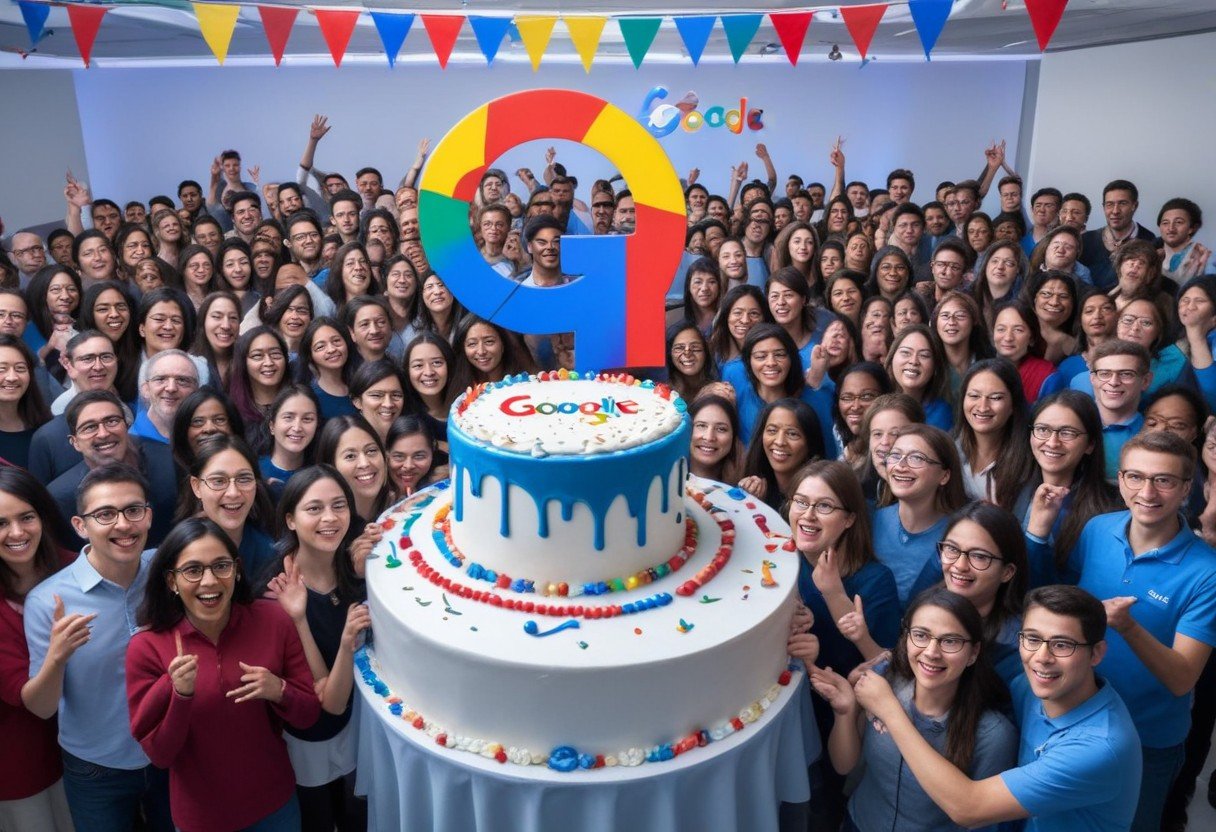 Googles 25e Verjaardag: Google’s 25th Anniversary Celebrations